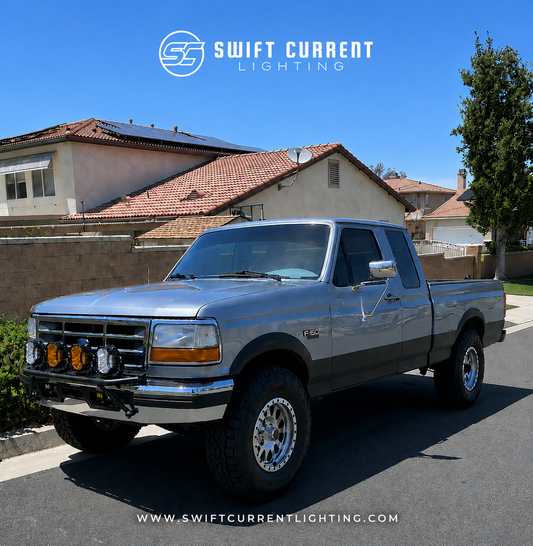 '94 - '97 OBS Ford F-150, F-250, F-350 Standard Cab & SuperCab Interior/Exterior LED Bulb Retrofit Kit