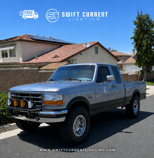 '94 - '97 OBS Ford F-150, F-250, F-350 Standard Cab & SuperCab Interior/Exterior LED Bulb Retrofit Kit