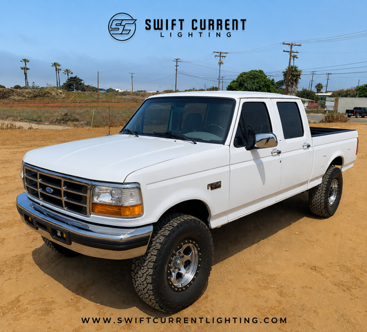 '94 - '97 OBS Ford F-250, F-350 Crew Cab Interior/Exterior LED Bulb Retrofit Kit