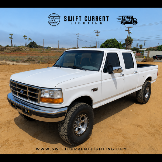 '94 - '97 OBS Ford F-250, F-350 Crew Cab Interior/Exterior LED Bulb Retrofit Kit