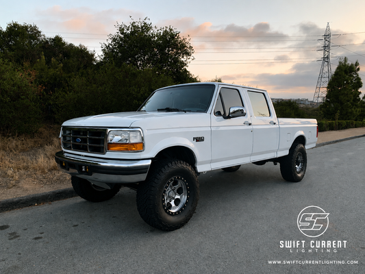 '92 - '93 OBS Ford F-350 Crew Cab Interior/Exterior LED Bulb Retrofit Kit