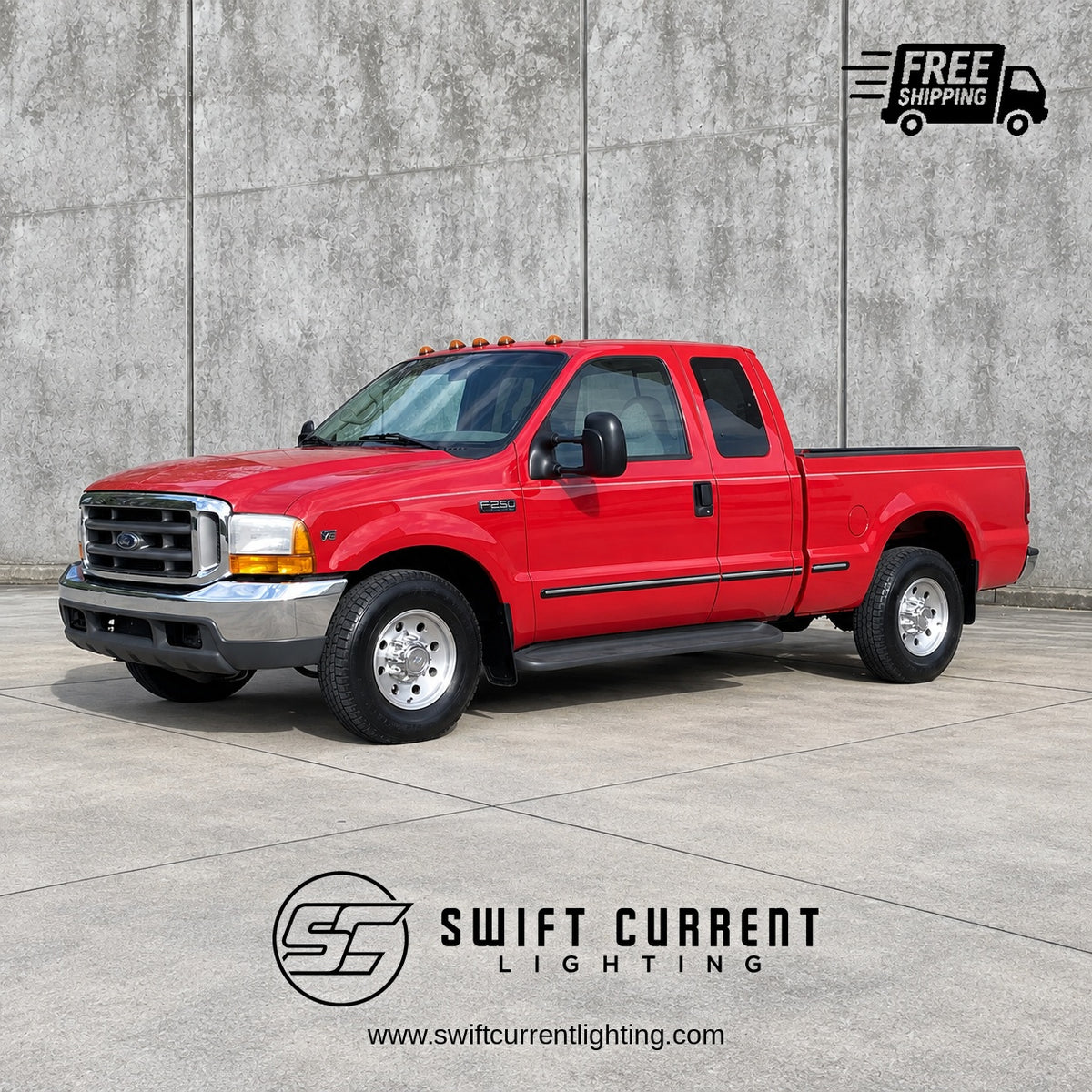 '99 - '04 Ford Super Duty F-250 & F-350 Standard Cab & SuperCab Interior/Exterior LED Bulb Retrofit Kit