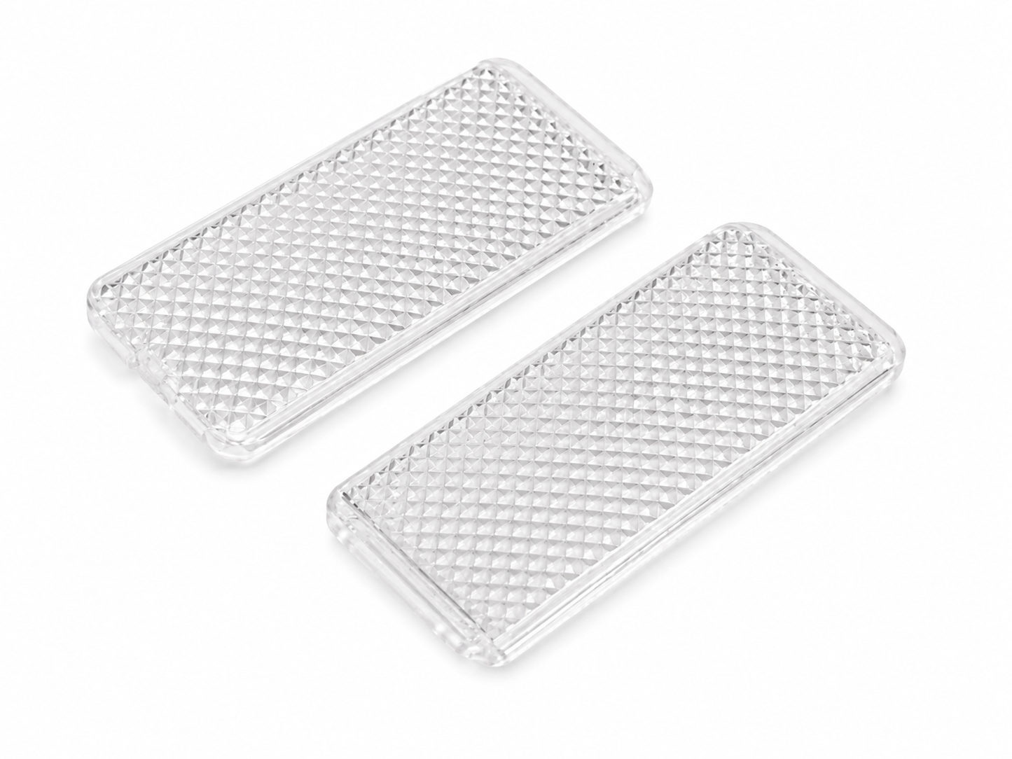 Complete Performance Door Lenses - Clear - 1992-1997 Ford F-Series & Bronco