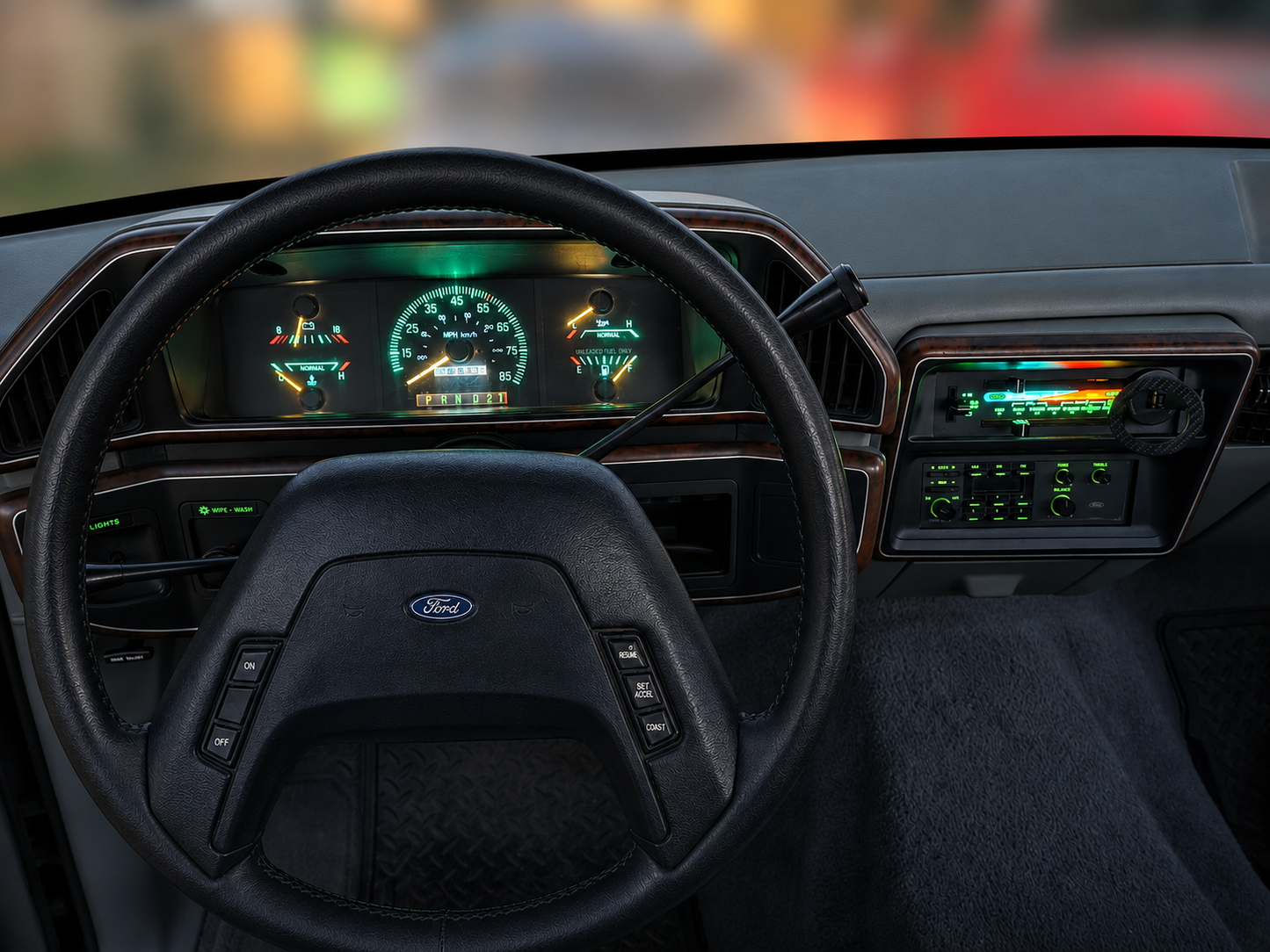 '87 - '91 Bricknose Ford Bronco + F-Series LED Retrofit Kit (Gauges + Climate ONLY)