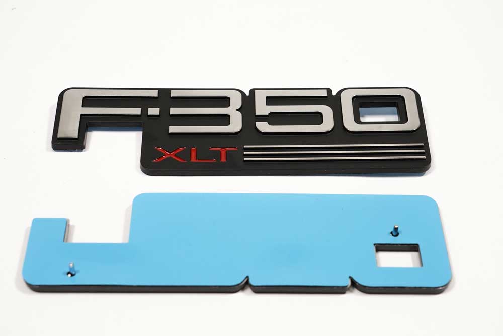 Complete Performance F350 XLT Badge - 1992-1997 Ford F-Series