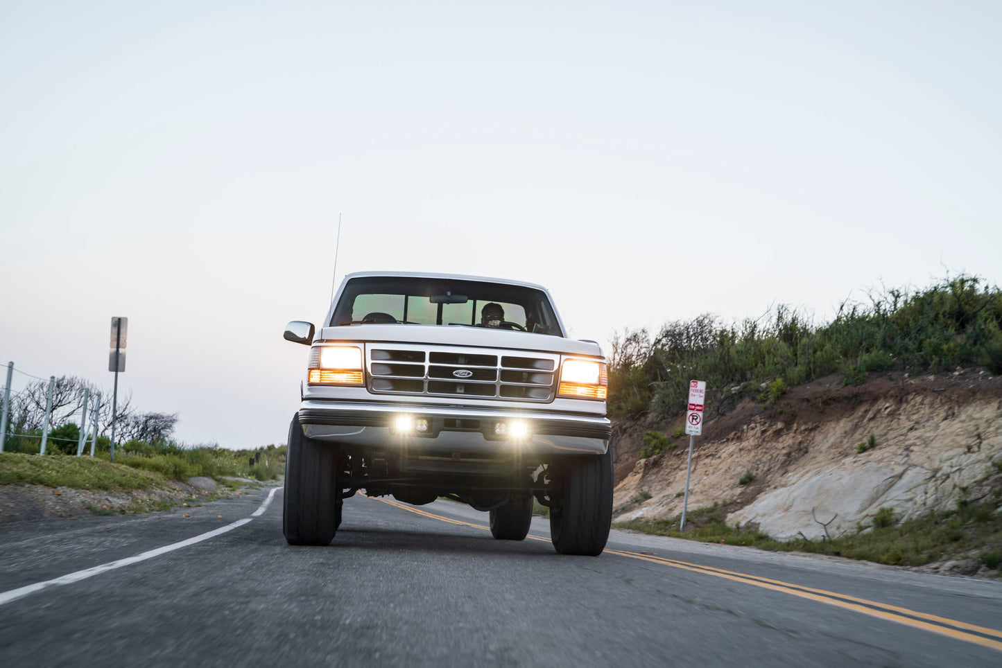 Complete Performance OBS Bumper Fog Light Brackets - 1992-1997 Ford F-Series & Bronco