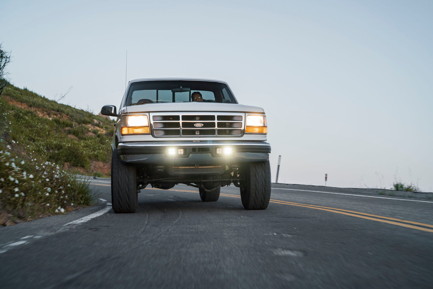 Complete Performance OBS Bumper Fog Light Brackets - 1992-1997 Ford F-Series & Bronco