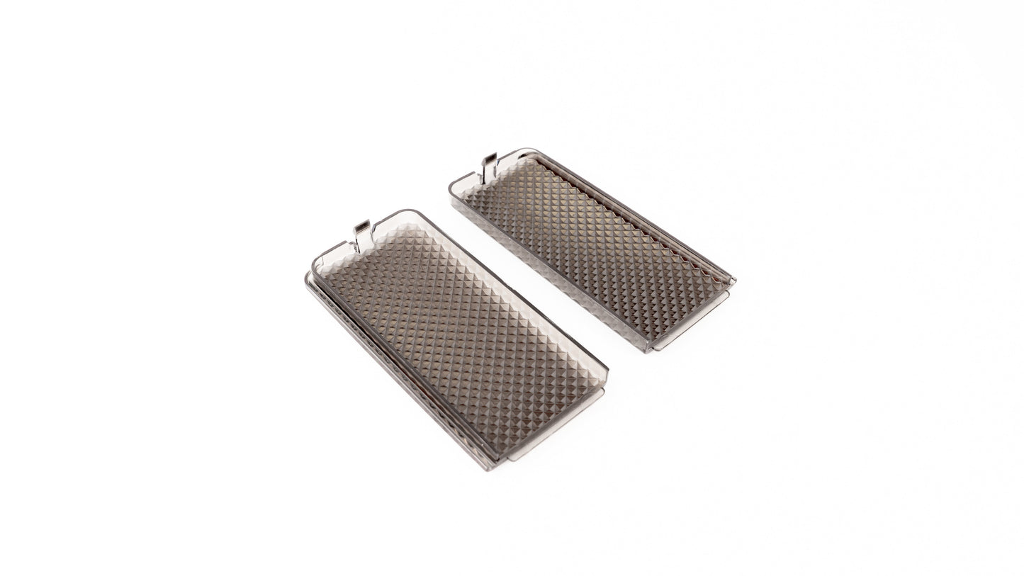 Complete Performance Door Lenses - Smoked - 1992-1997 Ford F-Series