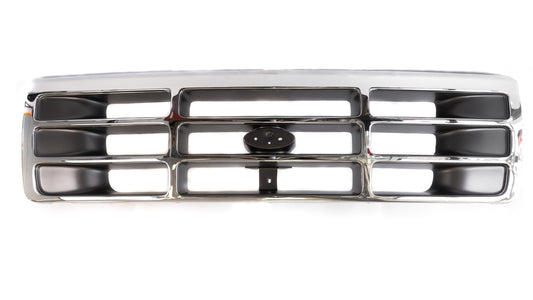 Complete Performance Chrome Grille - 1992-1997 Ford F-Series & Bronco