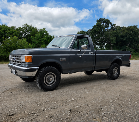 '87 - '88 Bricknose Ford F-150, F-250, F-350 Standard Cab, SuperCab & CrewCab Interior/Exterior LED Bulb Retrofit Kit