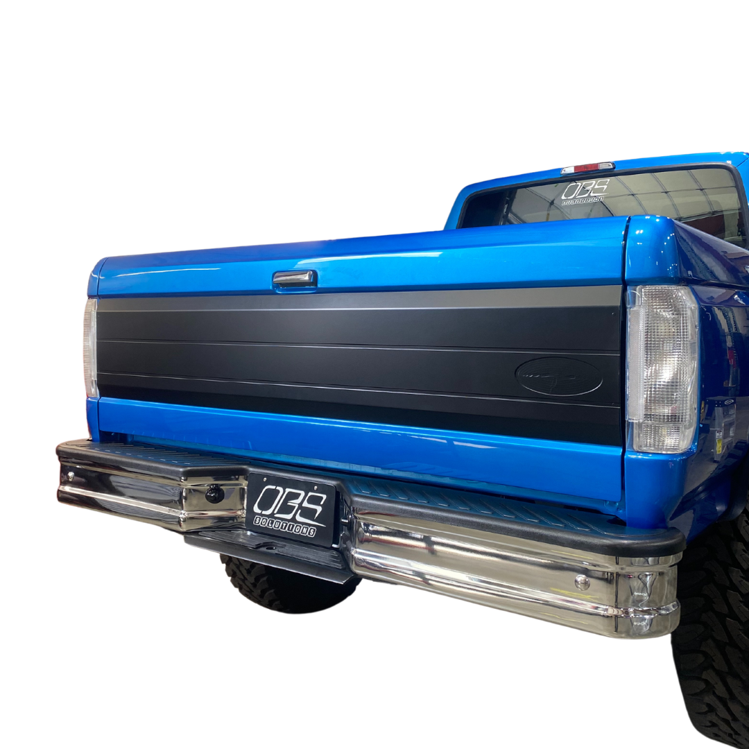 Tailgate Panel with Two Lines